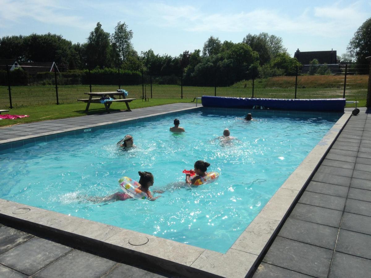 Luxus Familienvilla Mit Jacuzzi & Sauna Tzummarum Eksteriør bilde